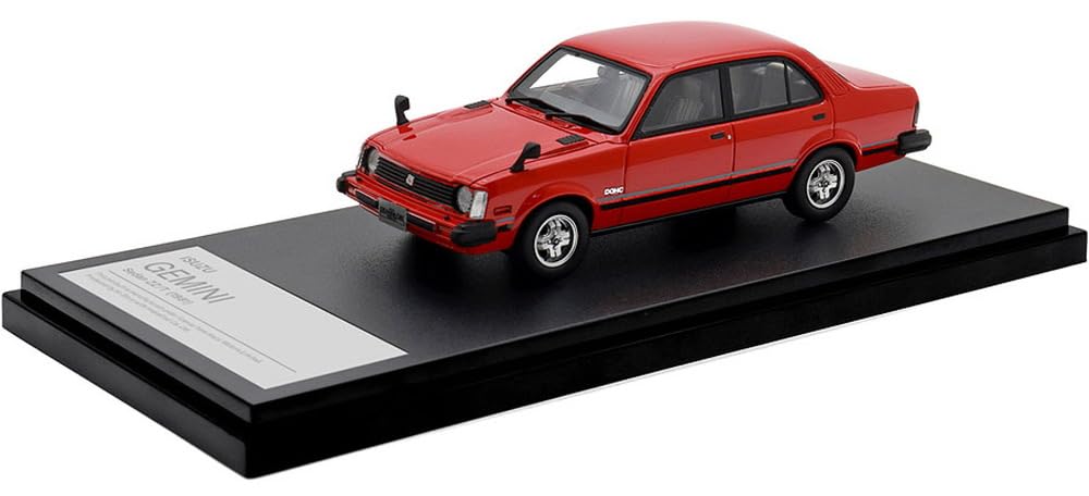 Inter Allied Hi Story ISUZU GEMINI Sedan Red Finished Product HS472RE 1/43 ZZ/T (1981)