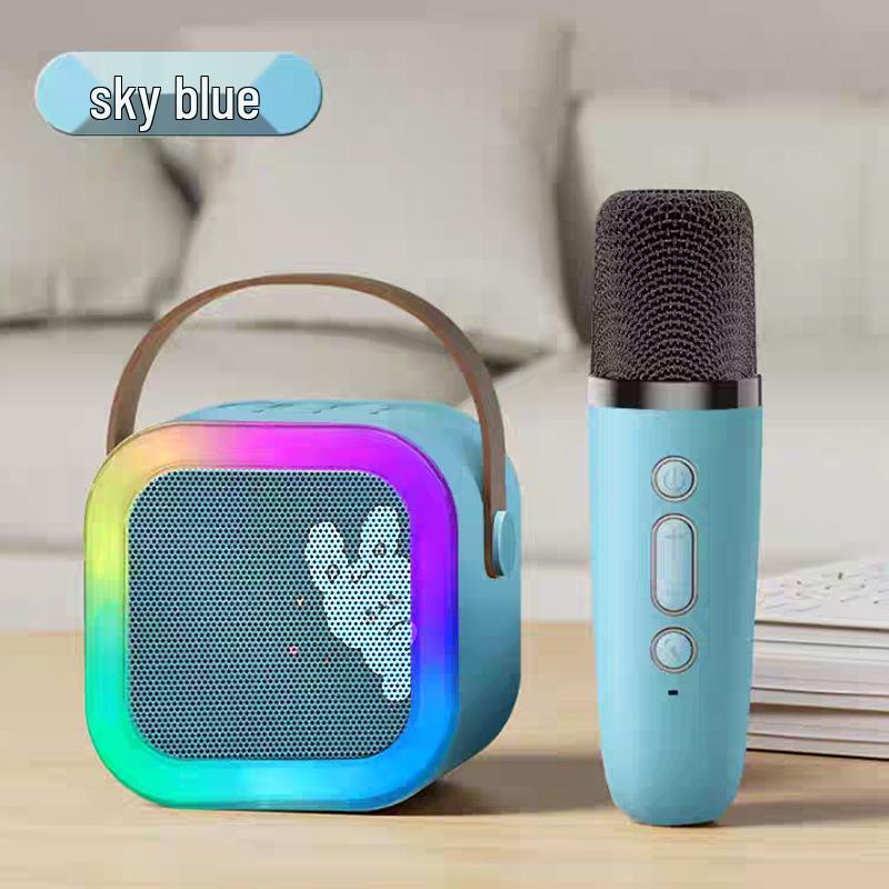 K12 Портативная Bluetooth-колонка «все в одном» со звуковой картой для KTV-пения и музыки