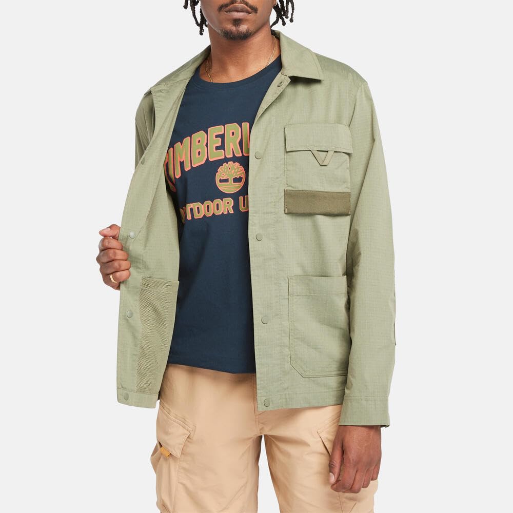 Timberland Men's Cordura® Fabric Durable Jacket, Cassel Earth, Size L, TB0A5SCT5901