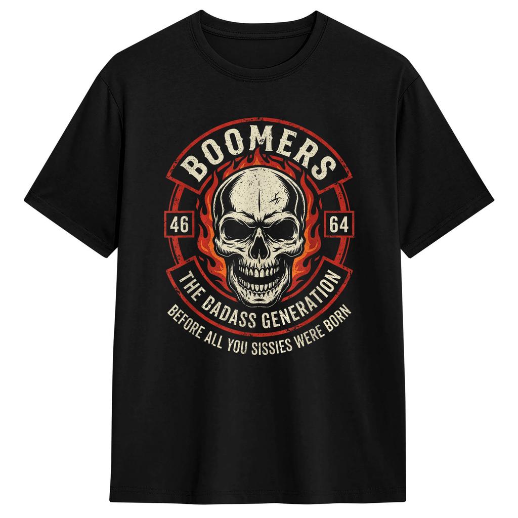 Harajuku T Shirt Summer Im A Boomer So If You Dont Want Your Feelings Hurt Popular TShirts Cotton Tee Shirt Short Sleeve Top