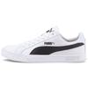 Smash Vulc Canvas White Black Unisex Sneakers 374754-01