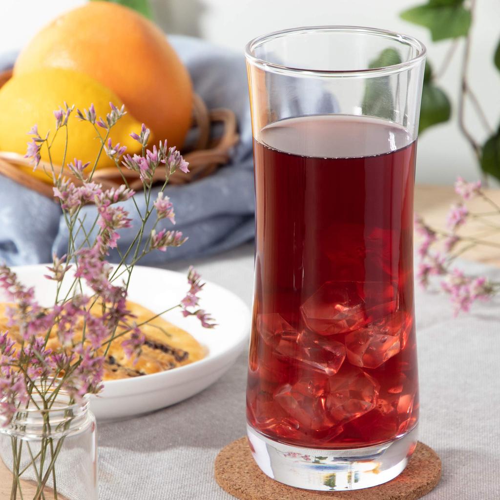 Toyo Sasaki Glass Tumbler Glass Tumbler Long Tumbler 425ml Set of 6 Made in Japan Dishwasher Safe Glass Cup Beer Glass Highball Glass Sour Glass