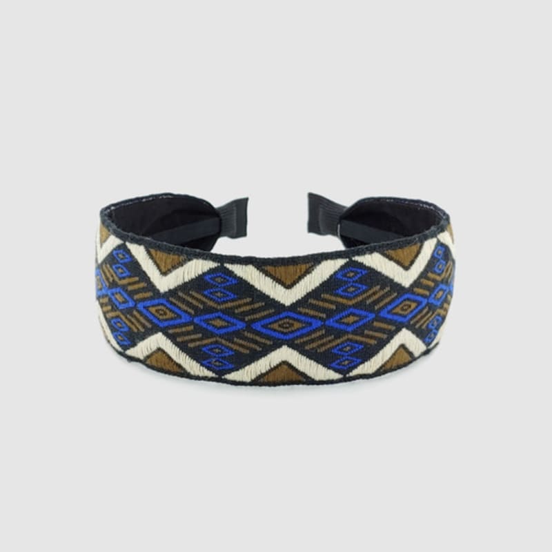 ЛАЛА Этнический африканский узор Повязка для волос П