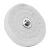 Accessories Polishing Wheels Cotton Cloth White With Connecting Rod 1 Set