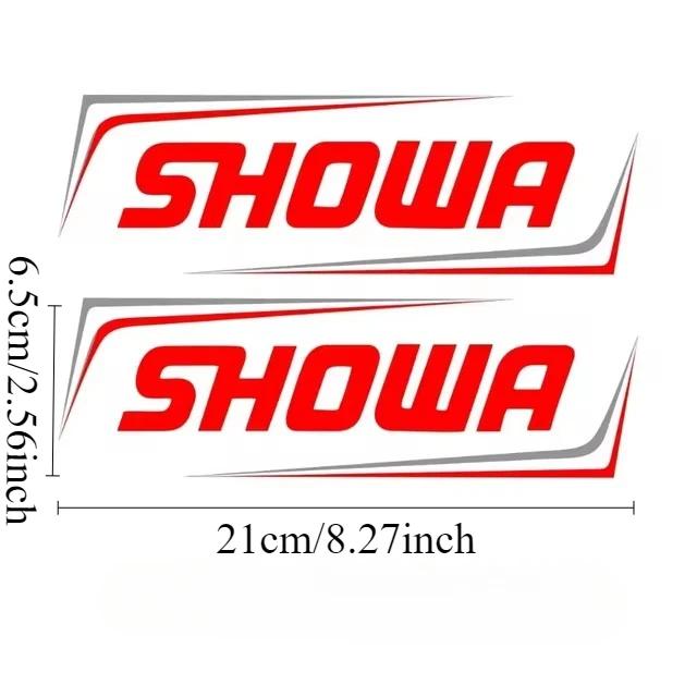 2PCS Motorcycle Stickers Motocross Front Forks Kyb Showa Wp for Shock Absorbers Cool Logo Vinyl Suspension Durable Vinyl Decals