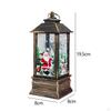 Christmas Hanging Lantern, Night Light, Desktop Lighting, 3x3x7.7 Inch Ornament