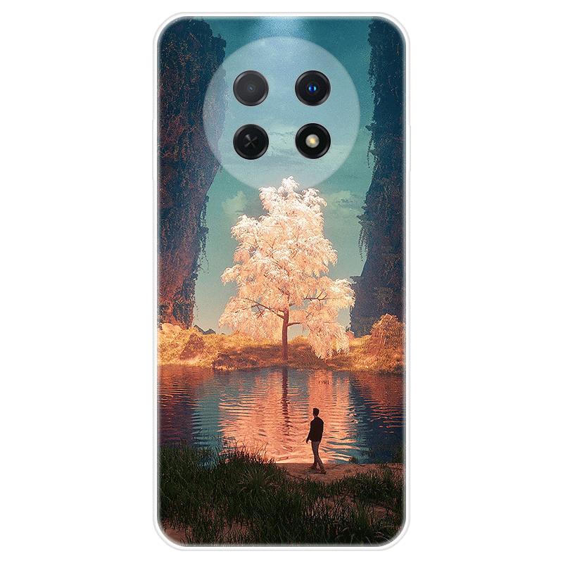 Для Huawei nova Y91 novaY 91 чехол Мягкая силиконовая задняя крышка Мультяшный чехол для телефона Разнообразие