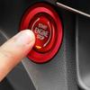 For Chevrolet Colorado -2025 Engine Push Switch Button Ring Trim Red