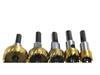 5-Piece Titanium-Coated HSS Hole Opener Set for Stainless Steel and Metal Sheet Drilling