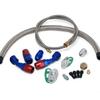 Для T3 T4 T3/T4 T70 T66 To4E Turbo Линия подачи масла Линия возврата масла Комплект линии слива масла