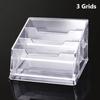 1Pcs Clear Transparent Bussiness Card Holder Display Stand Card Case Box Durable Business Card Box