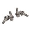 4pcs 17mm Hex Wheel Lug Bolts 003549817 Tire Nuts Studs for Peugeot 206 207 208 308 407, Multi-Functional Home Accessories