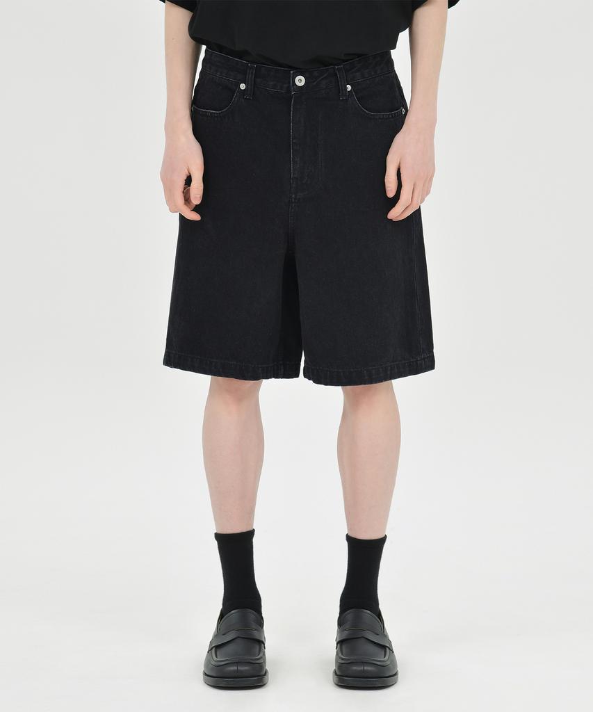 Beulaunyadeu 24SS Джинсовые шорты, Черные