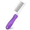 Grooming Pet Combs for Dogs and Cats, Stainless Steel Tooth Grooming Combs, Knot and Tangle Removal Pet Hair Grooming Tools