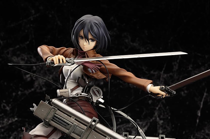 Good Smile Company Attack On Titan Mikasa Ackerman DX Scale Plastic Painted Complete Figure Resale Ver. 1/8