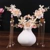 Headpiece Tassel Chinese Fashion Long Crystal Hanfu Hair Stick Earrings Hair Comb Headwear Sets