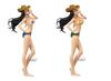 BANPRESTO Призовая фигурка One Piece GLITTER GLAMOURS COLOR WALK STYLE НИКО РОБИН Набор из 2 типов Нико Робин и