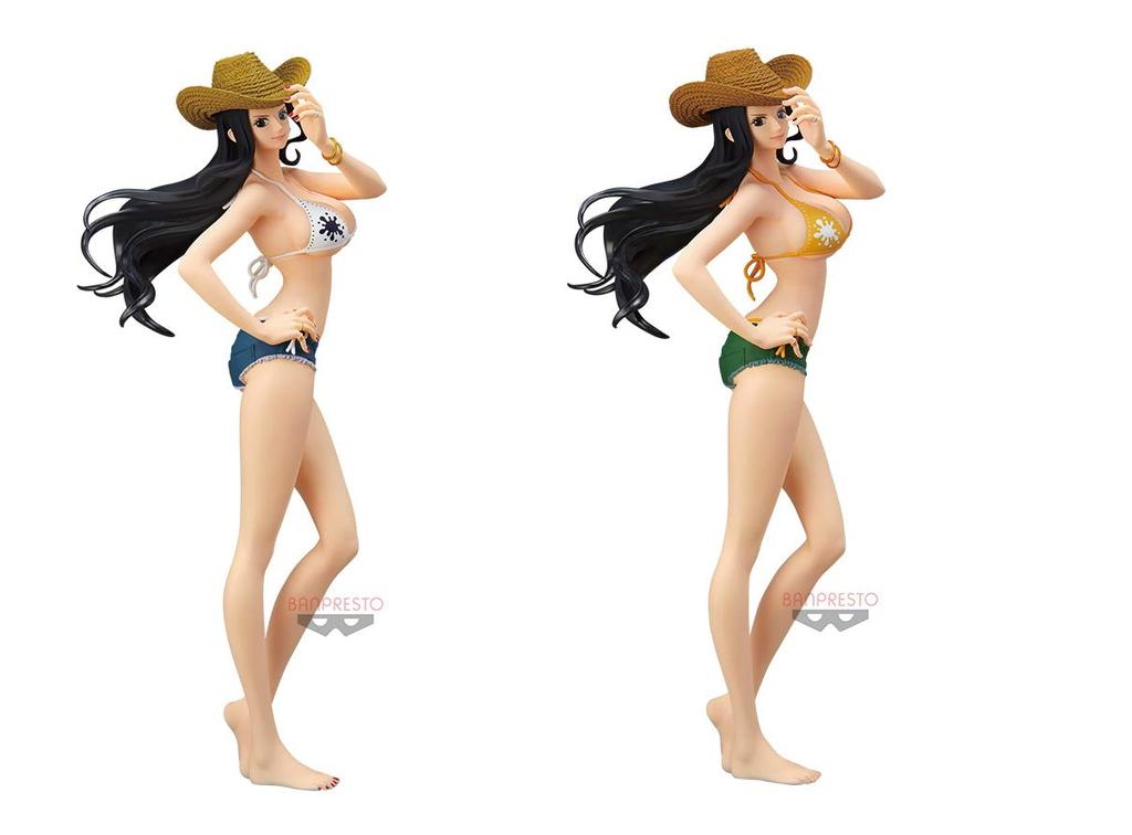 BANPRESTO Призовая фигурка One Piece GLITTER GLAMOURS COLOR WALK STYLE НИКО РОБИН Набор из 2 типов Нико Робин и