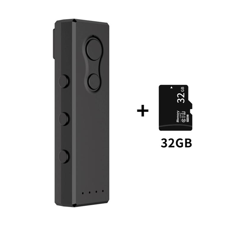 Портативный MP3-плеер Bluetooth 5.3 Аудиоприемник Hi-Fi Стерео Воспроизведение музыки FM-радио Дистанционная съемка Автоспуск Задний клип Дизайн Поддержка TF-карты