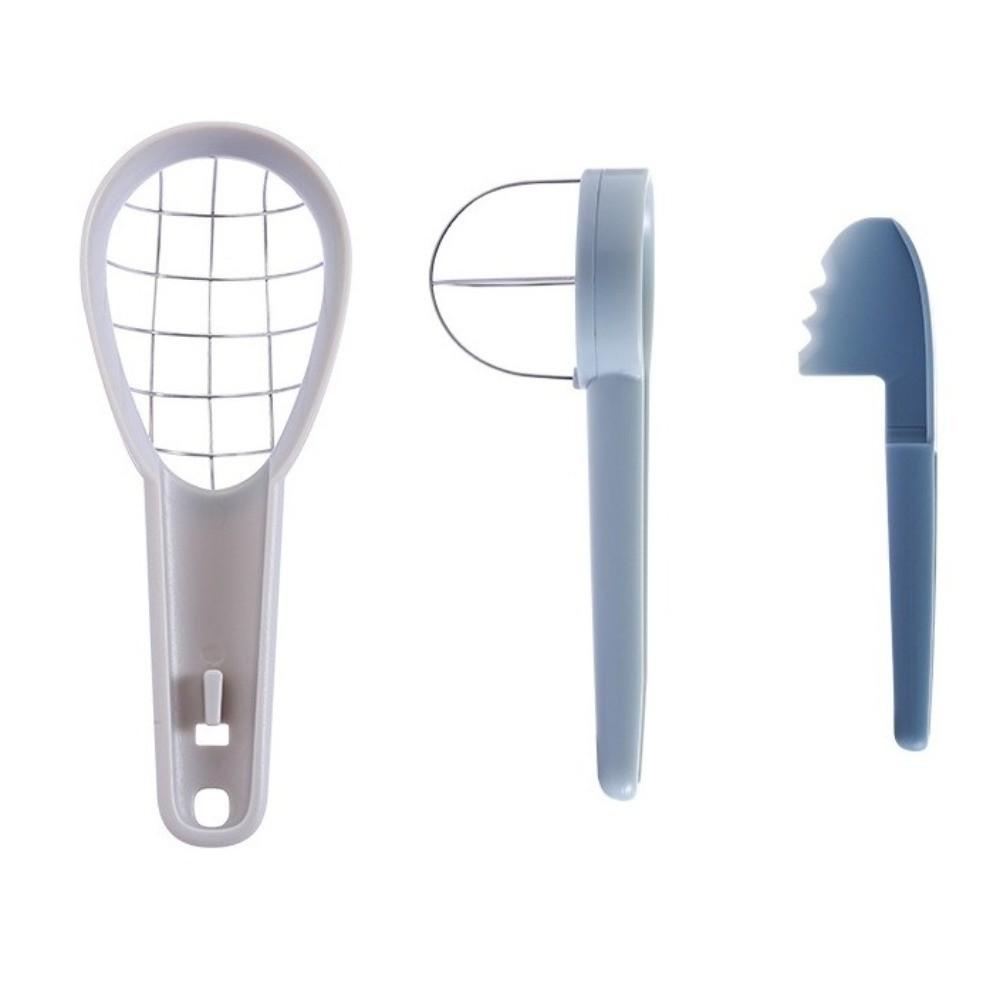 Multipurpose Avocado Cutter Stainless Steel Melon Cutter Slicer Avocado Peeler Kitchen Use