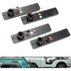 4Pcs Amber/Red LED Side Marker Lights for J'eep Cherokee SJ Wagoneer Grand Wagoneer J10 J20 Pickup CJ-5 CJ-6 CJ-7 Scrambler CJ-8 Indicator Turn