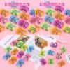 Мини-модель прозрачной инерционной машинки, детская игрушка для развития малышей и детей ясельного возраста