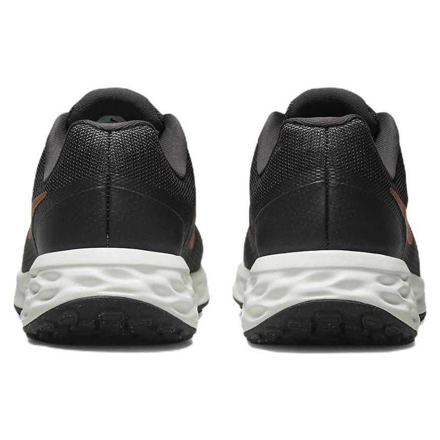 Nike Revolution 6 Next Nature Dark Smoke Grey Metallic Copper Женские кроссовки Summit-White Black DC3729-009