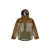 Misery Ridge Gore-Tex Jacket With Colorblock Print And Zip Hood Men Jacket Brown CV0634-242