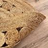 Rectangle Jute Rug Runner Handmade 100% Natural Braided Floor Mat Reversible Natural Jute Round Rug Handmade