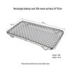Zhi Shi Прямоугольная сетка-решетка для барбекю из нержавеющей стали 304