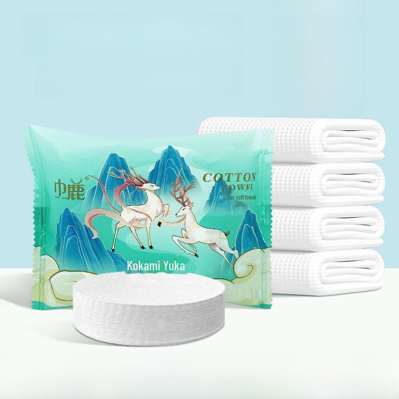 Портативное одноразовое банное полотенце из прессованного хлопка, 70x140 см, плотное и складное, для путешествий и использования в гостиницах