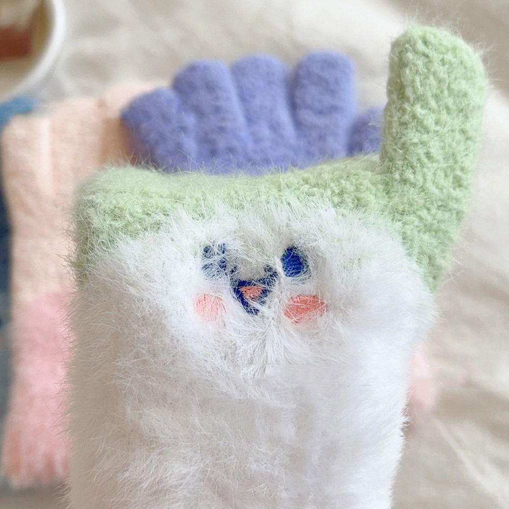 Coldproof Kids Winter Gloves Windproof Baby Gloves for 7-15 Years Old Baby Boys Girls