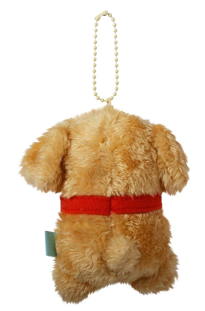 Maltese Plush Mascot Ball Chain Maltese Retriever Keychain Maltese Puppy Life Korean Puppy (Sitting) [Official] / (Retriever)