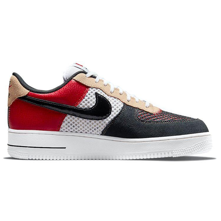 Nike Кроссовки унисекс Air Force 1 07 LV8 Alter & Reveal Красный Белый Gym-Red DO6110-100