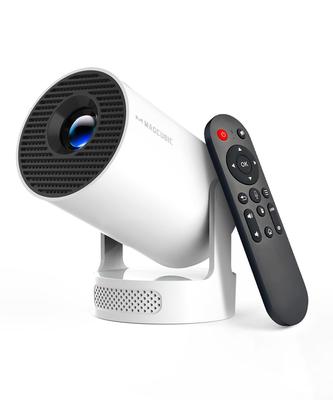 Проектор Magcubic для домашнего использования HIFI 3D Компактный Bluetooth Потолочный 4K Автоматическая коррекция трапецеидальных искажений Легко подключается к DVD PS и Отлично Включает японский