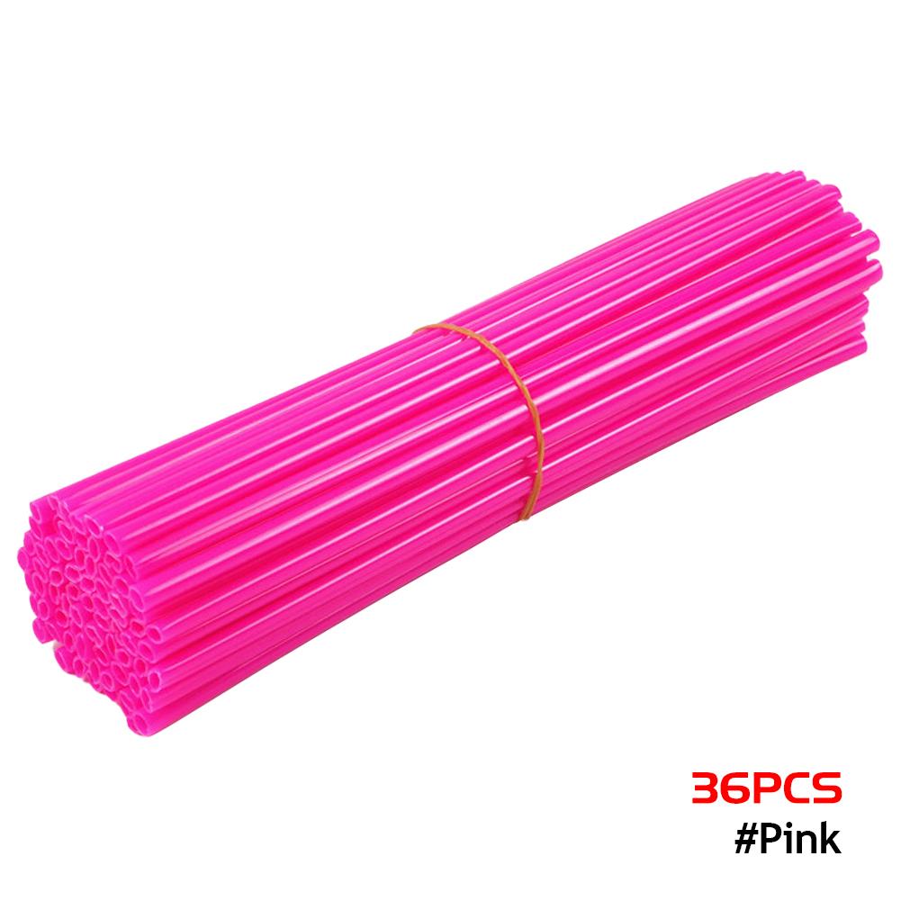 36 шт. защитные обертывания для колес мотоцикла со спицами, ободья, накладки на кожу, чехлы для труб для мотокросса, велосипеда, крутые аксессуары 12