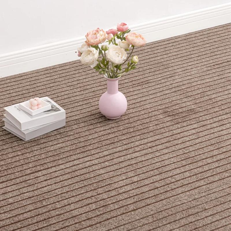 1 штука моющегося полосатого классического коврового рулона, многоразовая подкладка, самоклеящийся съемный напольный коммерческий 40 * 3 см