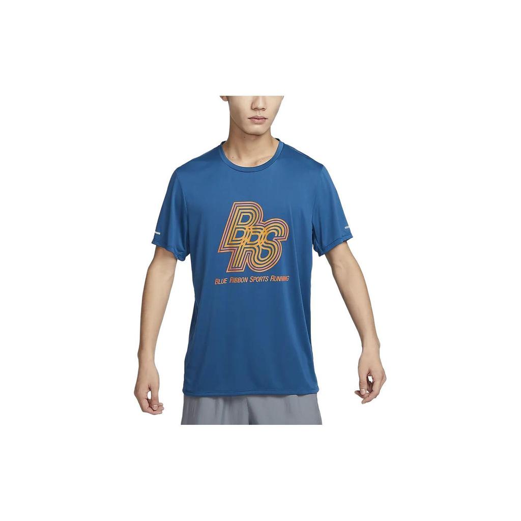 Nike Мужская футболка для бега Dri Fit Rise 365 Energy Синяя FN3295-476