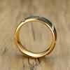 Fashiom 8mm Diagonal Groove Tungsten Men Rings, Classic Stainless Steel Rings For Men, Wedding Band Jewelry Anniversary Gift