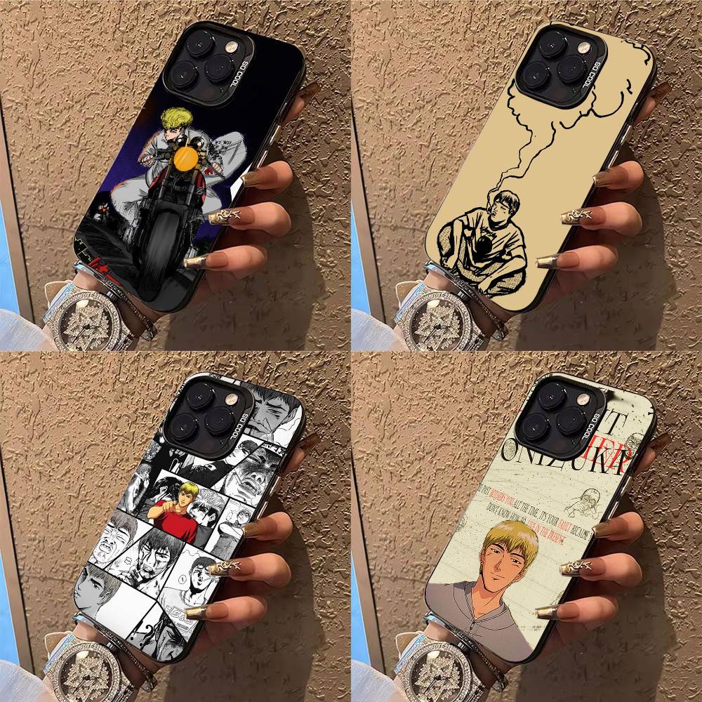 Чехол для телефона Great Teacher Onizuka GTO Чехол для телефона для iPhone 14 16 15 11 12 13 Pro Max Mini Plus Ударопрочный чехол