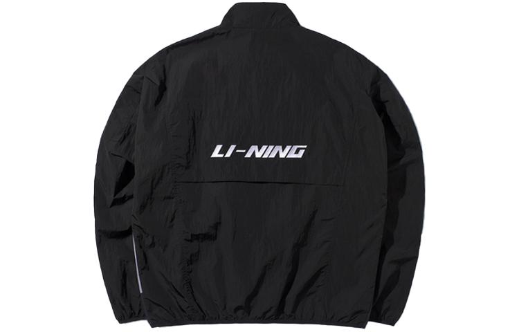Li Ning Jackets Unisex Standard Black Stand Collar Moderate Other AJDP653-1