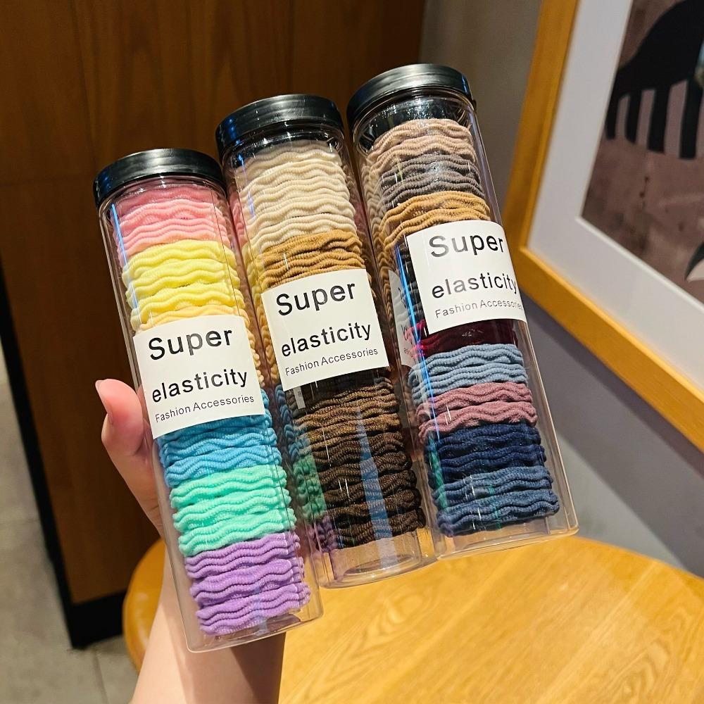20pcs Super Elasticity Hair Ties Multi Packs Tubes Perfect Hairstyles Durable Trendy Accessories All Hair Types
