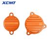 Motorcycle CNC Oil Filter Guard Cap Oil Pump Cover For Husqvarna FC FE FS FX For KTM EXC EXCF SXF XCF XCW 250 350 450 2009-2021