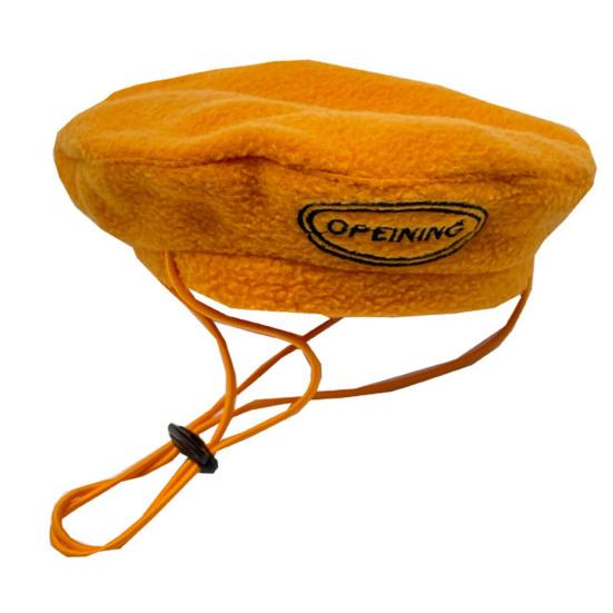 Шапка для щенка с шнурком, сохраняющая тепло, фланелевый регулируемый берет, головной убор для ежедневного ношения собаки