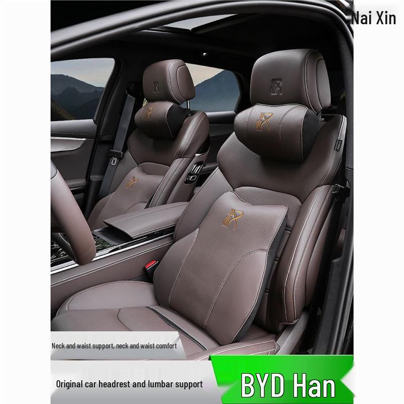 Memory Foam Cushion and Pillow Set for BYD Han EV & DMi Luxury Sports Seats
