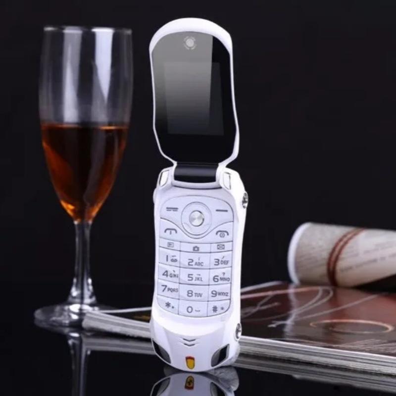 Newmind F15 раскладной телефон 2G GSM Dual SIM мини спортивная модель автомобиля сотовый телефон разблокированная клавиатура мобильная поддержка камера фонарик