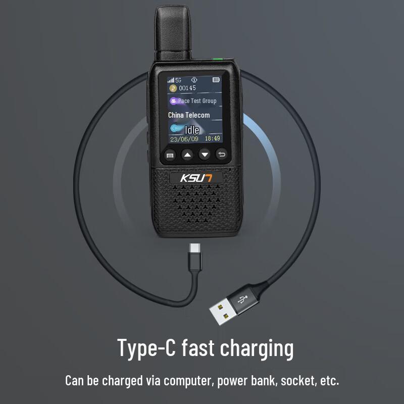 KSUN TFSI 4G Общесетевая двусторонняя радиостанция с GPS (Китайская версия)