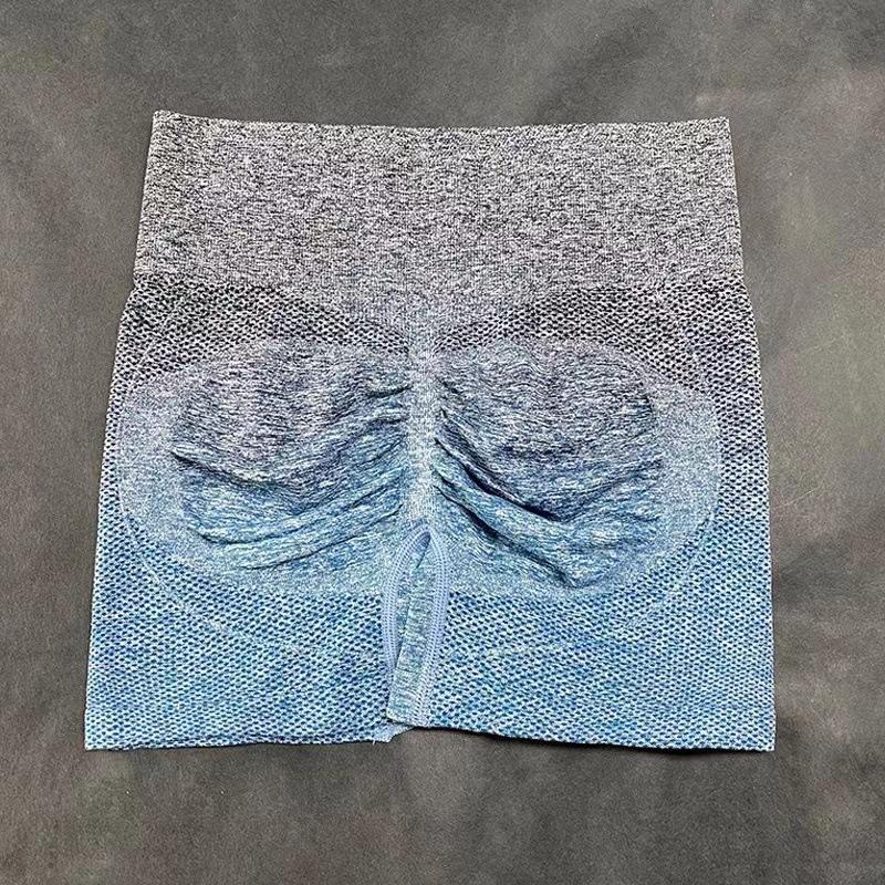 Спортивные шорты для йоги с подъемом бедер, трехкомпонентные шорты для фитнеса с высокой талией, спортивные шорты для бега, женская одежда для йоги, быстросохнущие шорты для женщин