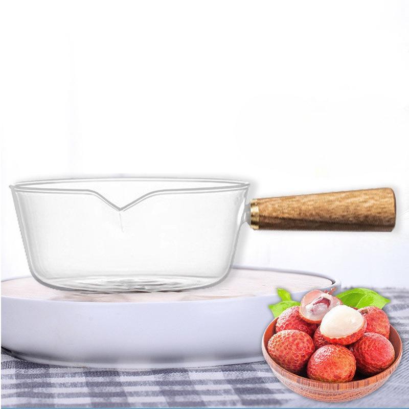 Электрическая керамическая плита высокоборосиликатное стекло горшок термостойкое стекло утолщенное стеклянное блюдо открытый огонь жаропрочный молочник кастрюля для супа