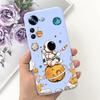 For Xiaomi 12T Pro Case Cute Astronauts Cartoon Cover Soft Silicone Phone Cases For Xiaomi Mi 12T Pro Mi12T 12TPro Fundas Bumper